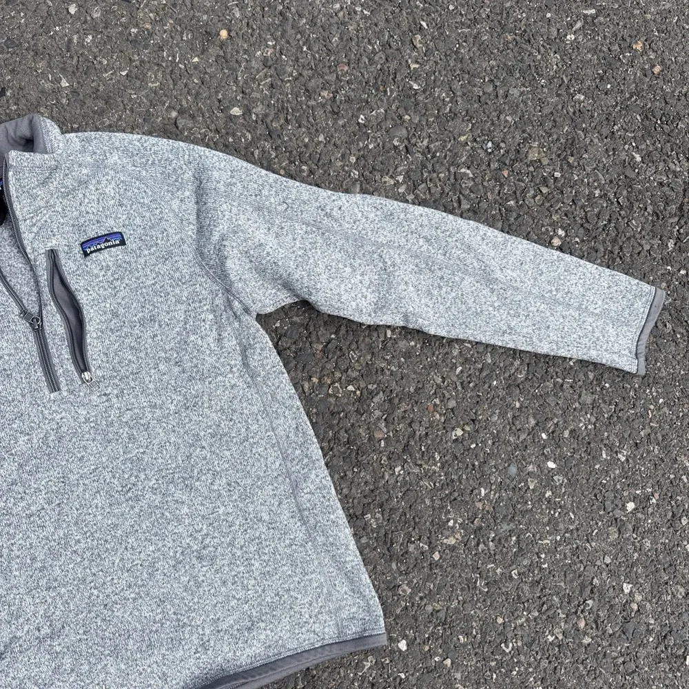 Patagonia Men's Sweater Quarter Zip‎ Pullover Fleece Small Activewear Gorpcore - Picture 3 of 8